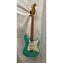 Used Fender Used 2024 Fender AMERICAN VINTAGE II 1957 STRATOCASTER Seafoam Green Solid Body Electric Guitar Seafoam Green