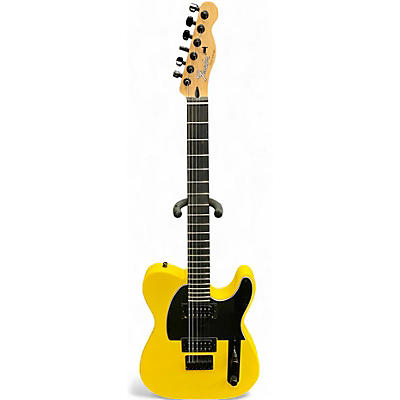 Used 2024 Fender Advanced Telecaster HH PLAYER II RACING YELLOW Solid Body Electric Guitar