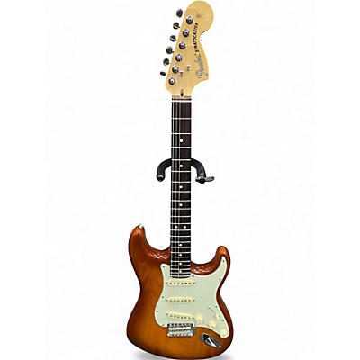 Used 2024 Fender American Performer Stratocaster SSS Honey Burst Solid Body Electric Guitar