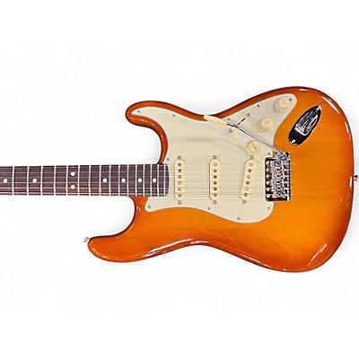 Used 2024 Fender American Performer Stratocaster SSS Honey Burst Solid Body Electric Guitar