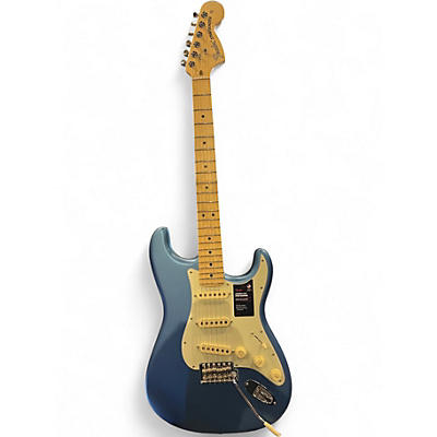Used 2024 Fender American Performer Stratocaster SSS Satin Lake Placid Blue Solid Body Electric Guitar