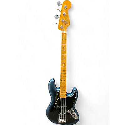 Used 2024 Fender American Professional II Jazz Bass dark night Electric Bass Guitar