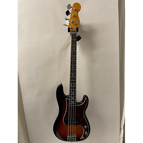 Fender Used 2024 Fender American Professional II Precision Bass 3 Color Sunburst Electric Bass Guitar 3 Color Sunburst