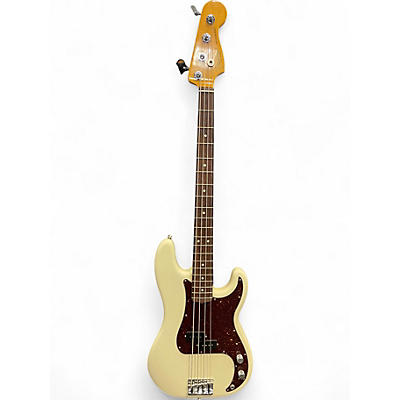 Used 2024 Fender American Professional II Precision Bass Olympic White Electric Bass Guitar