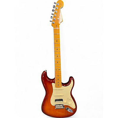Used 2024 Fender American Professional II Stratocaster HSS Sienna Sunburst Solid Body Electric Guitar