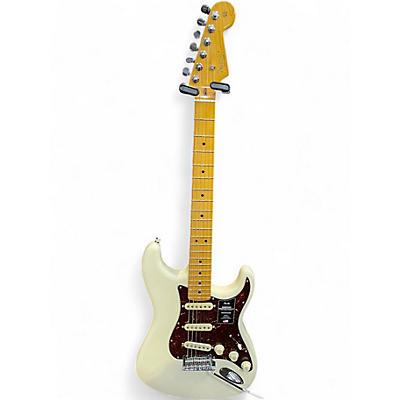 Used 2024 Fender American Professional II Stratocaster Olympic White Solid Body Electric Guitar
