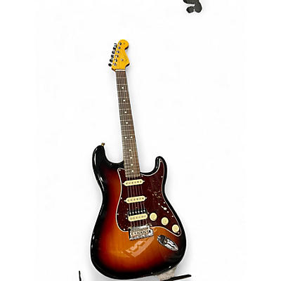 Used 2024 Fender American Professional II Stratocaster sunburst Solid Body Electric Guitar