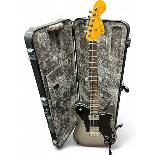 Used 2024 Fender American Professional II Telecaster Deluxe Mercury Solid Body Electric Guitar Mercury