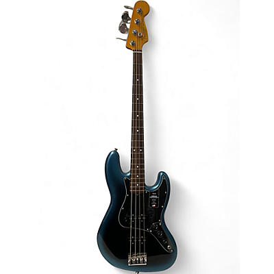 Used 2024 Fender American Professional Jazz Bass Dark Night Electric Bass Guitar