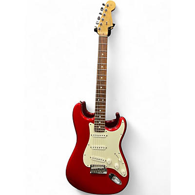 Used 2024 Fender American Standard Stratocaster Candy Apple Red Solid Body Electric Guitar