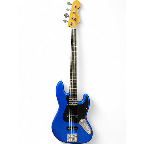 Used 2024 Fender American Ultra Jazz Bass 2 NOBLE BLUE Electric Bass Guitar NOBLE BLUE