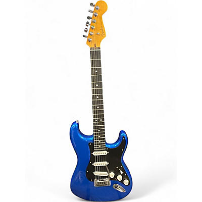 Used 2024 Fender American Ultra Stratocaster 2 Blue Solid Body Electric Guitar