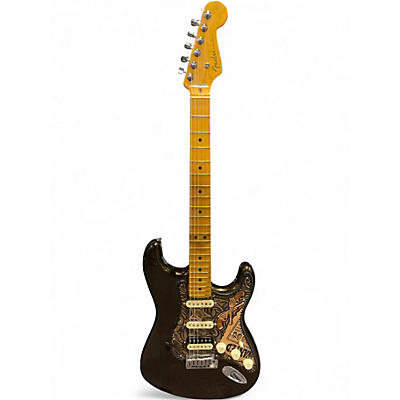 Used 2024 Fender American Ultra Stratocaster HSS Texas Tea Solid Body Electric Guitar