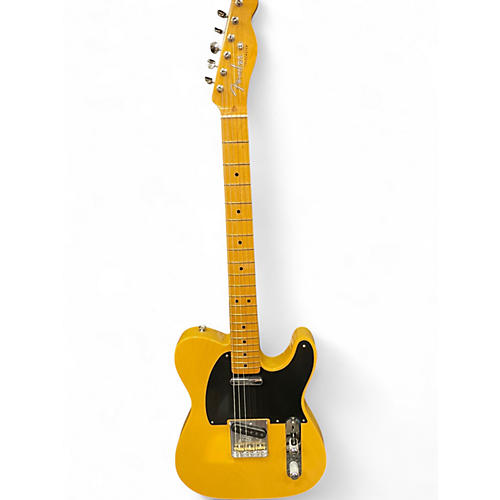 Used 2024 Fender American Vintage II 1951 Telecaster Butterscotch Blonde Solid Body Electric Guitar Butterscotch Blonde