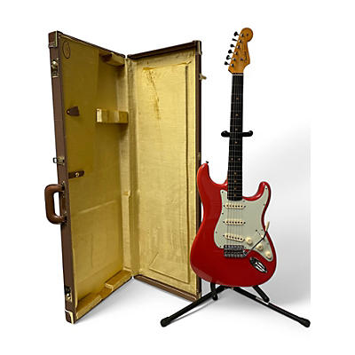 Used 2024 Fender American Vintage II 1961 Stratocaster  Fiesta Red Solid Body Electric Guitar