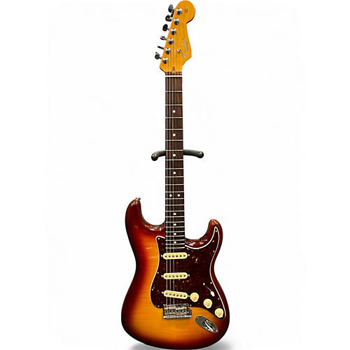 Used 2024 Fender Anniversary American Professional II Stratocaster Comet Burst Solid Body Electric Guitar Comet Burst