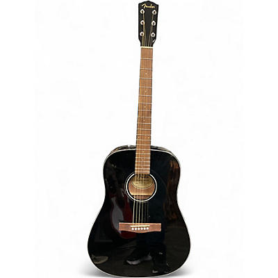 Used 2024 Fender CD-60S Black Acoustic Guitar