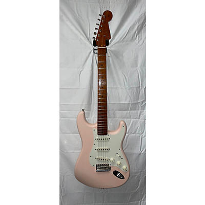 Fender Used 2024 Fender Custom Shop 50's Stratocaster Aged Shell Pink Solid Body Electric Guitar