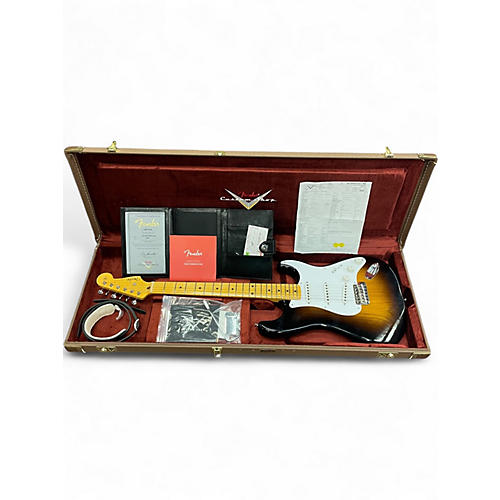 Used 2024 Fender Custom Shop LTD '54 Stratocaster LCC Wide-Fade 2-Color Sunburst Solid Body Electric Guitar Wide-Fade 2-Color Sunburst