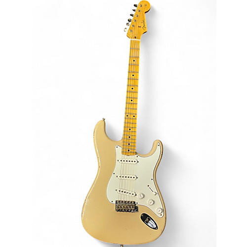 Used 2024 Fender Custom Shop Todd Krauss 1958 Stratocaster JRN MBTK Desert Sand Solid Body Electric Guitar Desert Sand