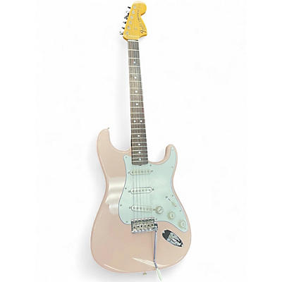 Used 2024 Fender FSR 2024 TRADITIONAL STRATOCASTER MIJ Shell Pink Solid Body Electric Guitar