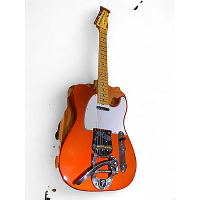 Used 2024 Fender Fender Custom Shop 1967 Telecaster Bigsby Deluxe Melon Candy Solid Body Electric Guitar