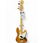 Used 2024 Fender HYBRID II JAZZ BASS Natural Electric Bass Guitar Natural