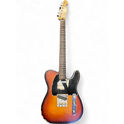 Used 2024 Fender JASON ISBELL CUSTOM TELECASTER Sunburst Solid Body Electric Guitar