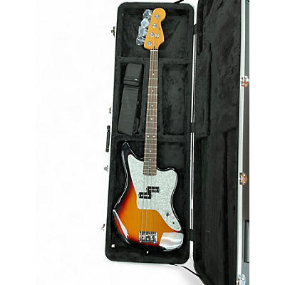 Used 2024 Fender Jag Mark Hoppus Tobacco Burst Electric Bass Guitar