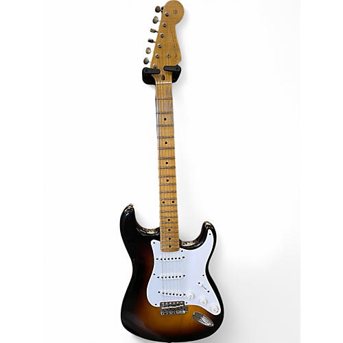 Used 2024 Fender Ltd 70th Anniversary 54 Strat Journeyman Relic 2 Tone Sunburst Solid Body Electric Guitar 2 Tone Sunburst