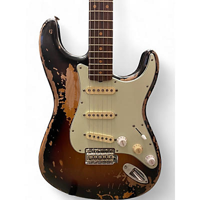 Fender Used 2024 Fender Mike McCready Stratocaster 3 Color Sunburst Solid Body Electric Guitar