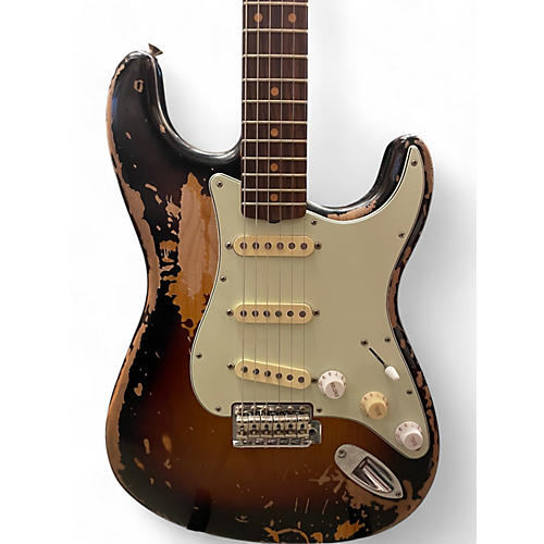 Fender Used 2024 Fender Mike McCready Stratocaster 3 Color Sunburst Solid Body Electric Guitar 3 Color Sunburst