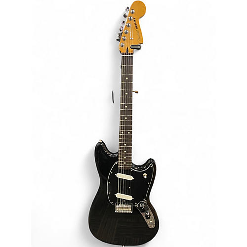 Used 2024 Fender Mustang Black Solid Body Electric Guitar Black