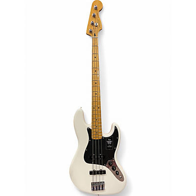 Used 2024 Fender PLAYER II JAZZ BASS Polar White Electric Bass Guitar