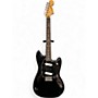 Used 2024 Fender PLAYER II MUSTANG Black Solid Body Electric Guitar Black