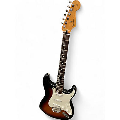 Used 2024 Fender PLAYER II STRATOCASTER 70TH ANNIVERSARY 2 Color Sunburst Solid Body Electric Guitar