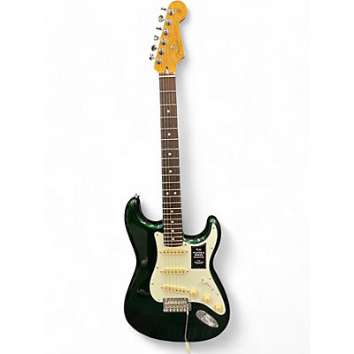 Used 2024 Fender PLAYER II STRATOCASTER BRITISH RACING GREEN Solid Body Electric Guitar