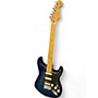 Used 2024 Fender PLAYER II STRATOCASTER HSS PLUS TOP Blue Burst Solid Body Electric Guitar Blue Burst