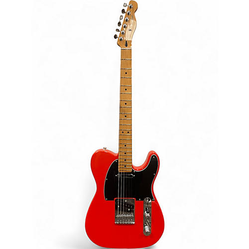 Used 2024 Fender PLAYER II TELECASTER CORAL RED Solid Body Electric Guitar CORAL RED