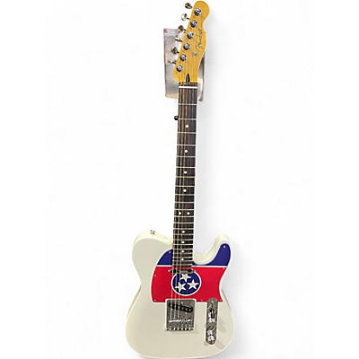 Used 2024 Fender PLAYER II TELECASTER Polar White Solid Body Electric Guitar