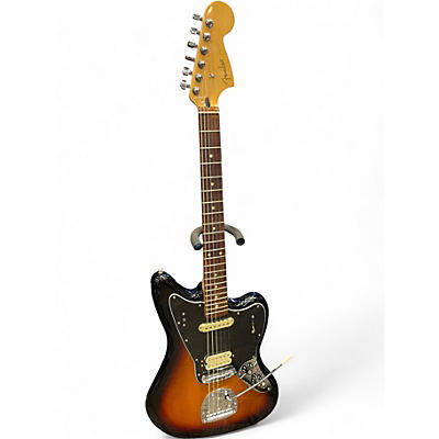 Used 2024 Fender PLAYER JAGUAR HS 3 Tone Sunburst Solid Body Electric Guitar