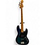 Used 2024 Fender Player II Jazz Bass Plus Top Blue Burst Electric Bass Guitar Blue Burst
