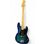 Used 2024 Fender Player II Jazz Bass Plus Top Ltd. Edition Blue Burst Electric Bass Guitar Blue Burst