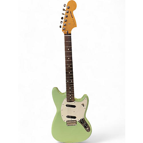 Used 2024 Fender Player II Mustang Birch Green Solid Body Electric Guitar Birch Green