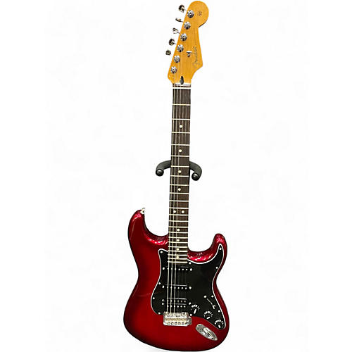 Used 2024 Fender Player II Strat HSS Candy Red Burst Solid Body Electric Guitar Candy Red Burst