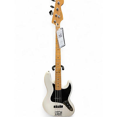 Used 2024 Fender Player Jazz Bass Arctic White Electric Bass Guitar