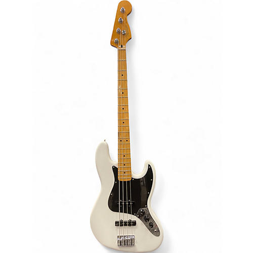 Used 2024 Fender Player Jazz Bass Olympic White Electric Bass Guitar Olympic White