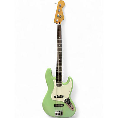 Used 2024 Fender Player Jazz Bass Surf Green Electric Bass Guitar