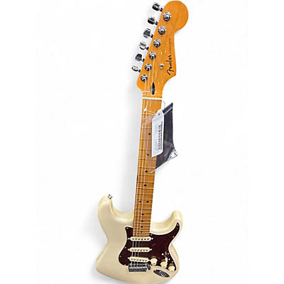 Used 2024 Fender Player Plus Stratocaster Olympic Pearl Solid Body Electric Guitar