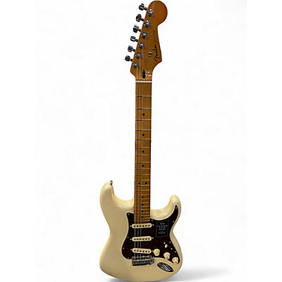 Used 2024 Fender Player Plus Stratocaster Olympic Pearl Solid Body Electric Guitar